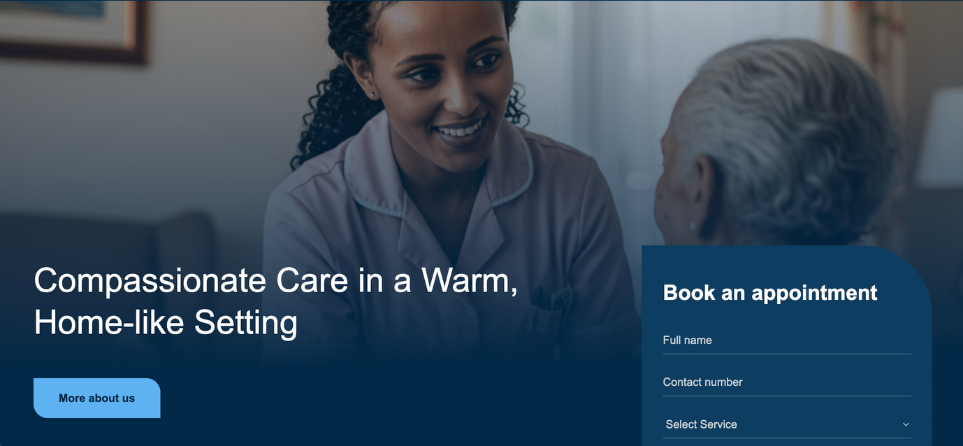 Amazing Grace Care website