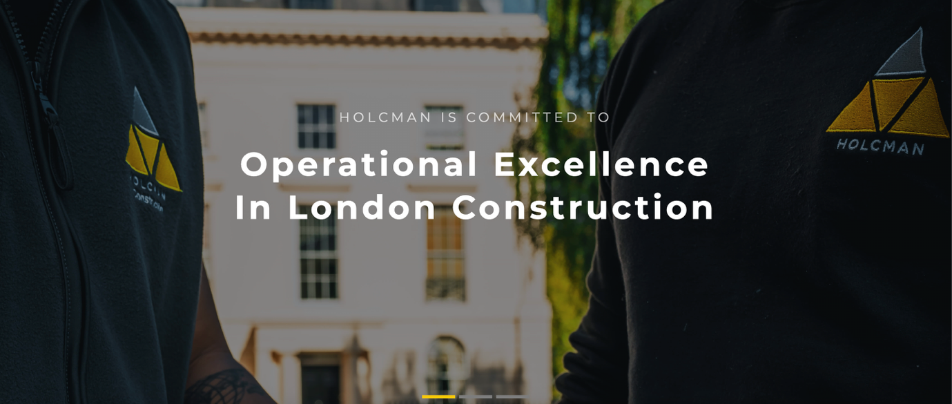 Holcman Construction website